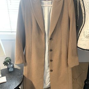 H&M TRENDY! Camel Coat wool